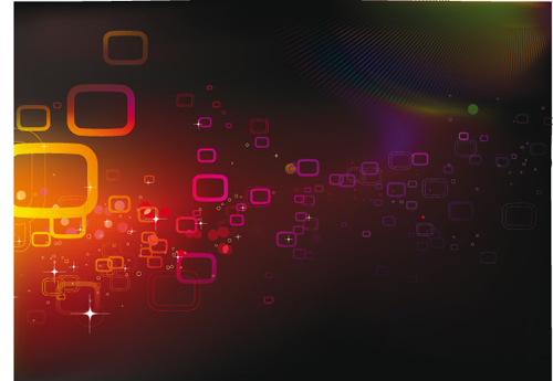 Bright Backgrounds with Abstract art vector 02