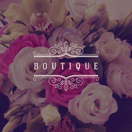 Beautiful rose with blurs background vector 02