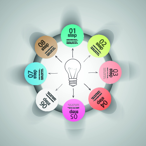 Business Infographic creative design 1522