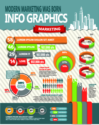 Business Infographic creative design 304