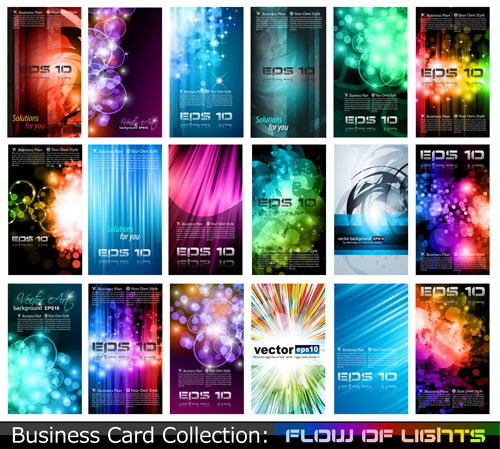 Best Business Cards vector material Collection 05