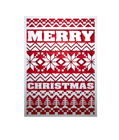 Christmas snow seamless pattern vector