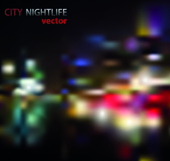 vector background nightlife city background 