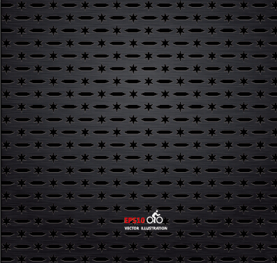 Creative metal pattern background vector material 04