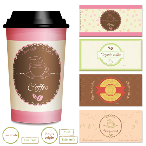cup coffee cards 