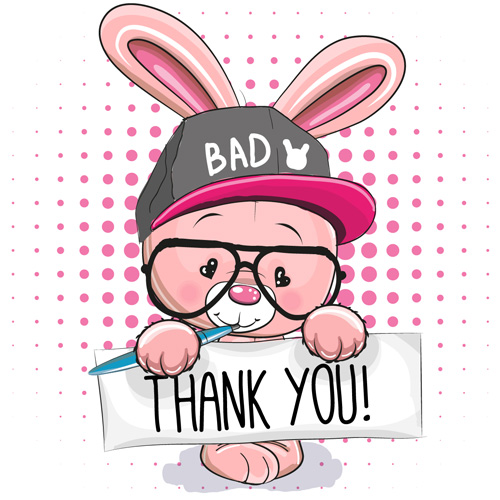 Design cute baby cards vectors set 15