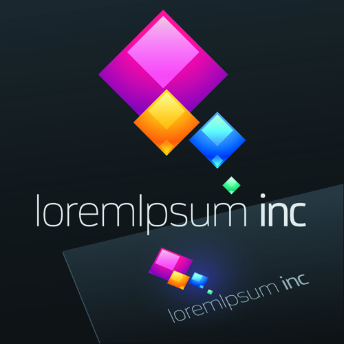 Exquisite business logos vector design elements 03
