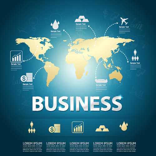 Finance business template concept vector 05