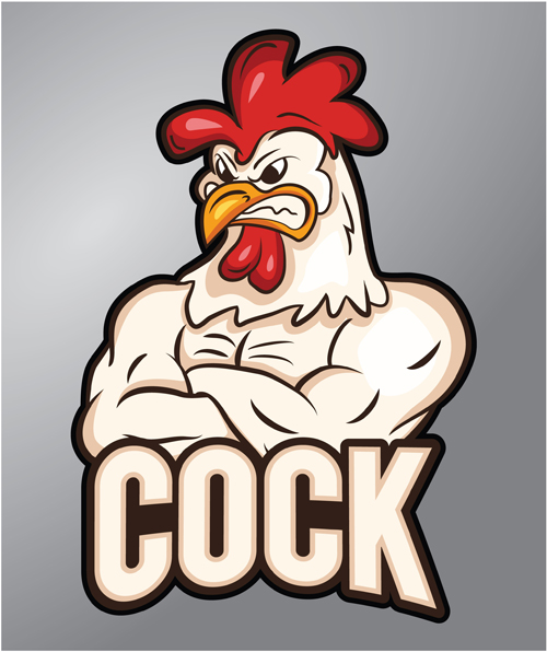 logo funny cock 
