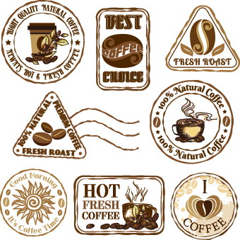 stickers sticker labels label coffee 