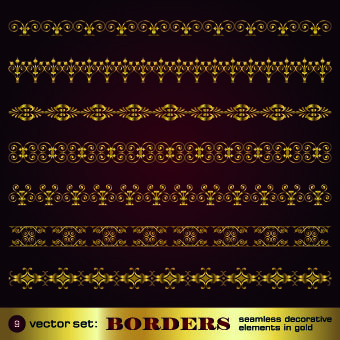 golden borders border 