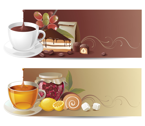 ty jams design elements vector set 02 Tasty jams design elements vector set 02
