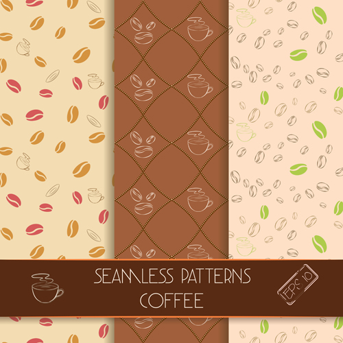 seamless pattern coffee 