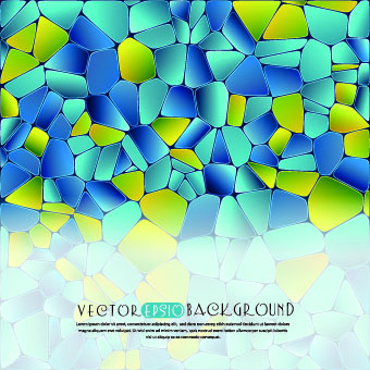 Colored abstract background design vector 03