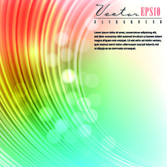 Colored abstract background design vector 04