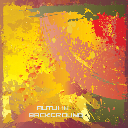 grunge colored background illustration vector 02