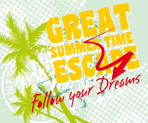 Set of musical event flyer cover vector 01