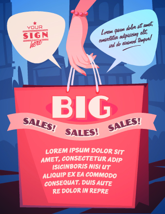 sales promotion poster design poster 