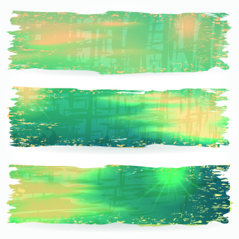Summer Banners design vector 04