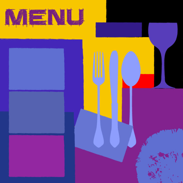 Vintage style Restaurant menu cover vector 01