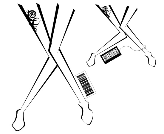 Women legs Vector