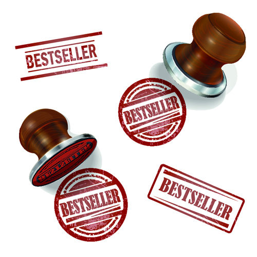 Seal with stamp elements vector 02