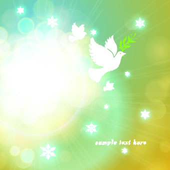 Beautiful halation background vector 01