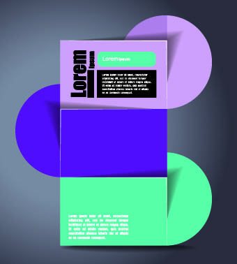 Publicize business templates background vector 05