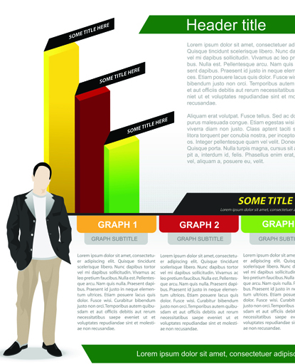 Set of Business flyer cover template vector 03
