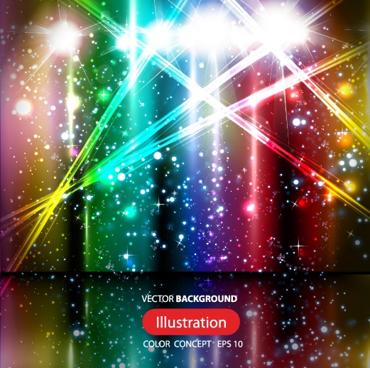 Colorful shiny background graphic vector