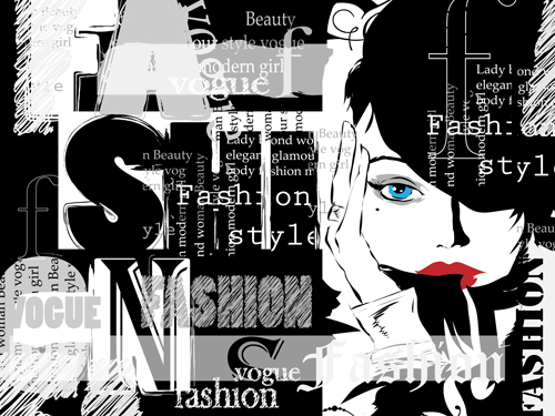 woman template vector template fashion elements fashion 