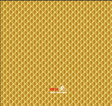 Yellow checkered textures vector background