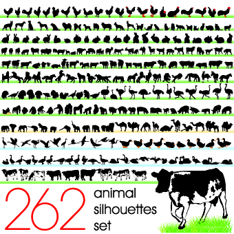 silhouettes silhouette animals animal 