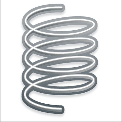 bounce icon vector