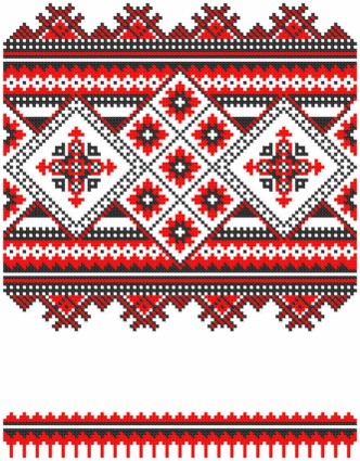 Patterns knitting consecutive background 