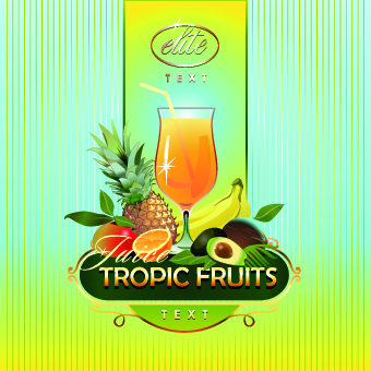 vector background juice fresh background 
