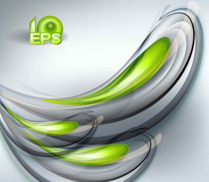 Green abstract effects ECO background vectors Green abstract effects ECO background vectors