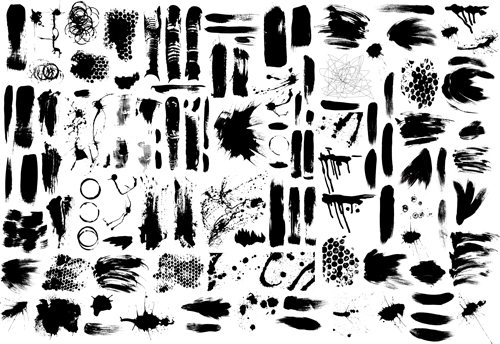 illustration grunge elements element black 