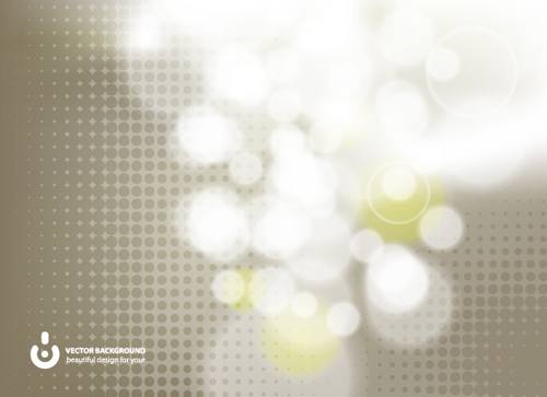 Color backgrounds with light Circle vector 03