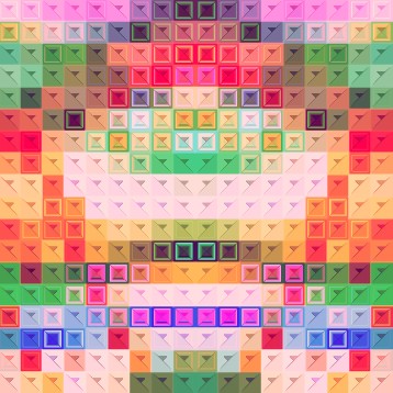 Blurred mosaic colored background art vector 05