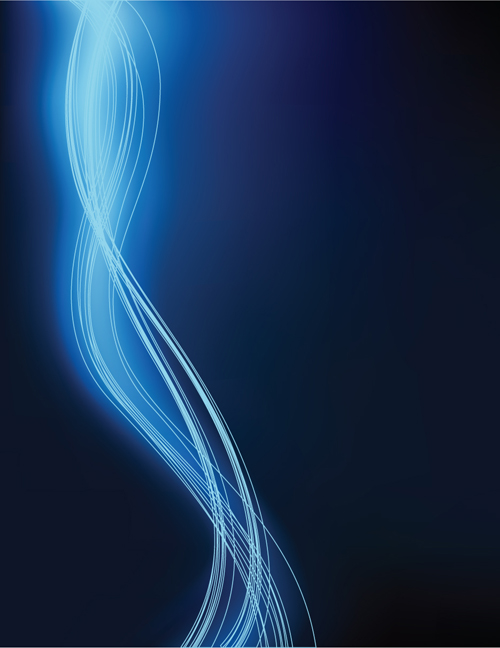 Neon Light beam vector backgrounds set 02