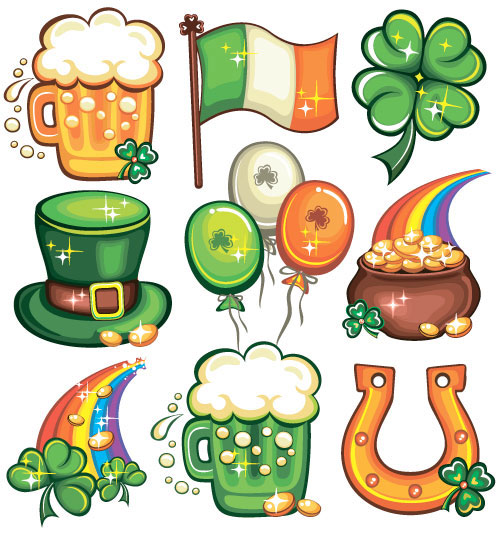 Cartoon Festival icons vector 01