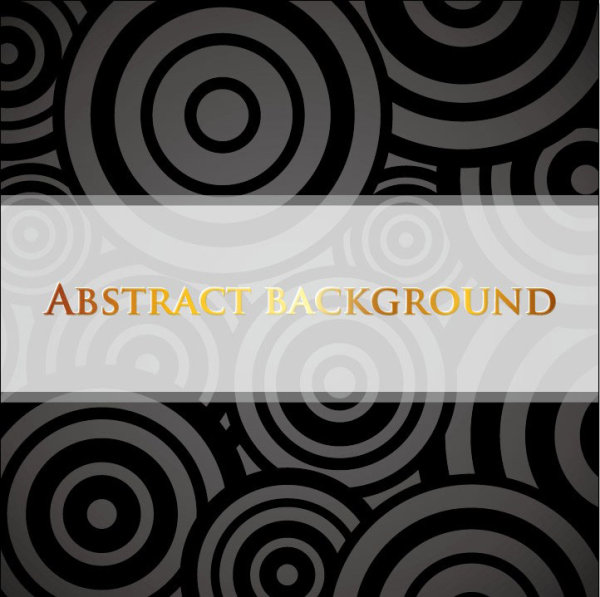 Set of ornate Abstract background vector 02