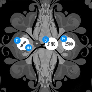Ornament Brushes set