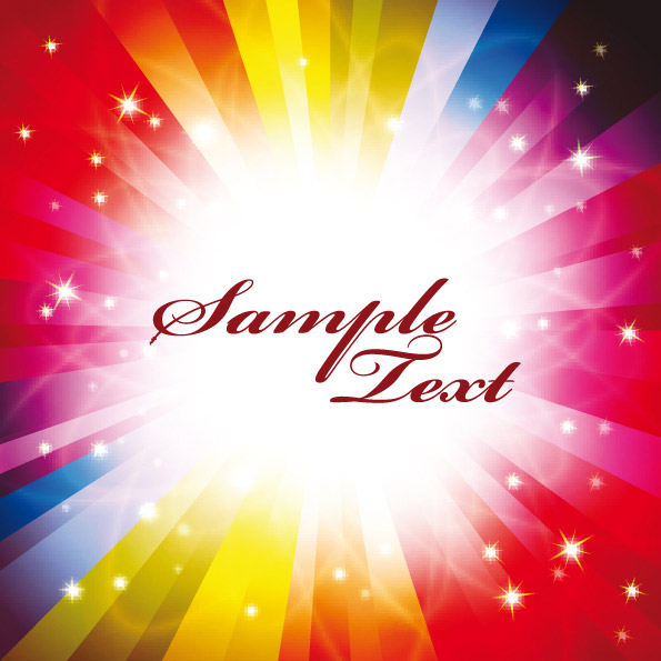 Abstract colored the light background 01