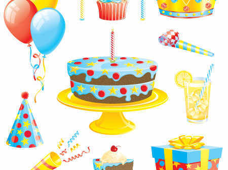 Free Birthday Vectors