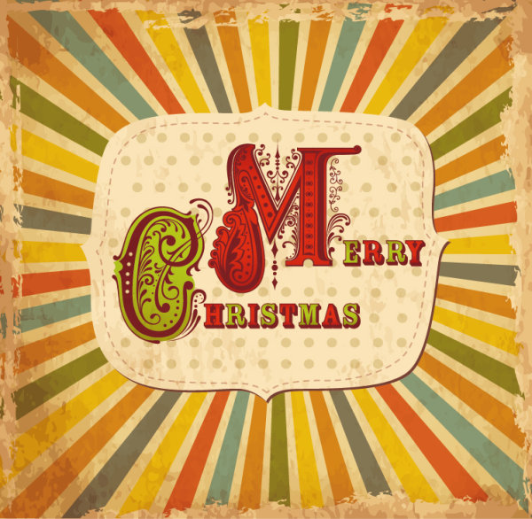 Cartoon Christmas new year cards vector 04