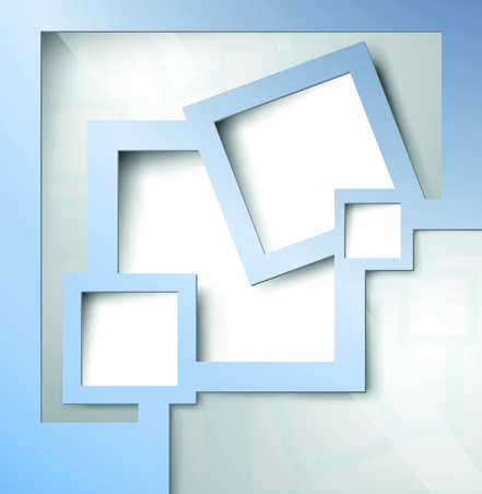 Abstract background with text box vector graphic 05