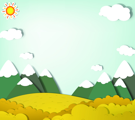 Elements of Applique nature design vector 02