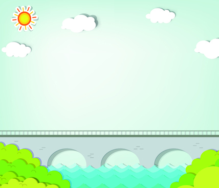 Elements of Applique nature design vector 04